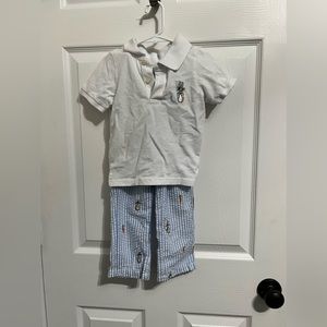 Smockingbird Peter rabbit pants